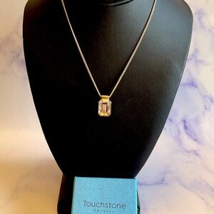 Touchstone Crystals Take Turns Reversible Necklace